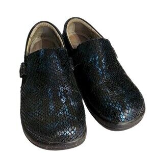 Alegria Leather Slip-On Shoes With Double Gore Kara Oceanic 5 5.5